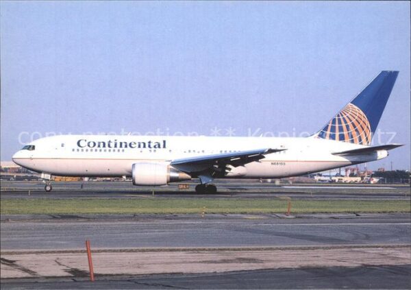 Flugzeuge Zivil Continental Airlines B-767-224 ER N6815