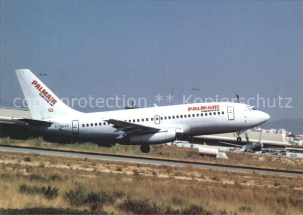 Flugzeuge Zivil Palmair European B737-229 G-CEAC c/n 20