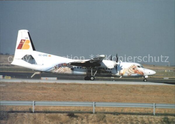Flugzeuge Zivil Air Nostrum Terra Mitica F50 EC-GKE c/n