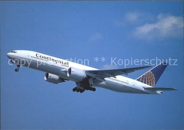 Flugzeuge Zivil Continental B777-224 ER N74007 c/n 2947