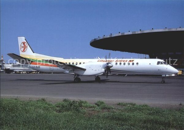Flugzeuge Zivil Lithuanian Airlines Saab 2000 LY-SBD c/
