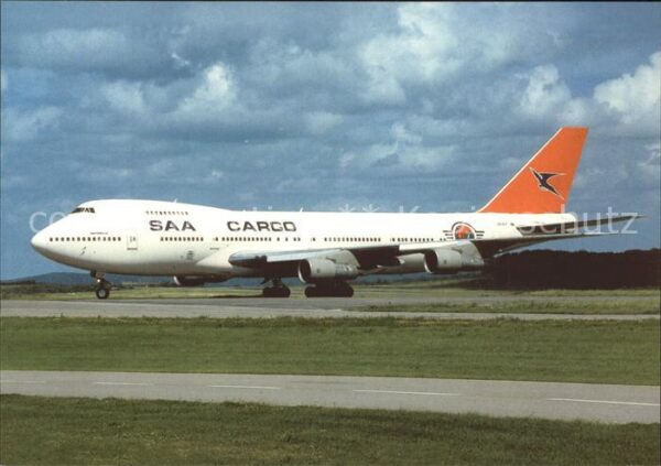 Flugzeuge Zivil SAA Cargo Boeing 747-244B ZS-SAR cn 221