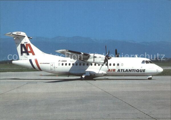 Flugzeuge Zivil Air Atlantique Aerospatiale Alenia ATR-