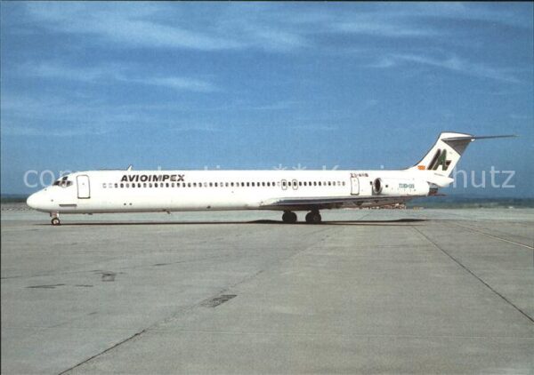 Flugzeuge Zivil Avioimpex McDDouglas MD-81 Z3-ARB cn 48