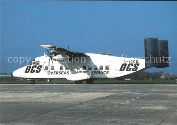 Flugzeuge Zivil OCS Shorts 330-100 SD3-30 G-IOCS cn SH3