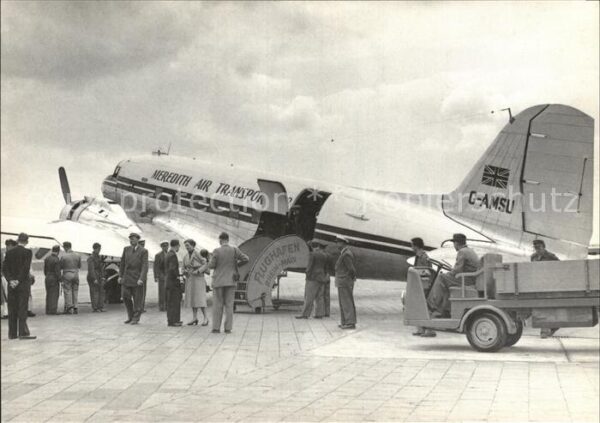 Flugzeuge Zivil Meredith Air Transport DC-3 G-AMSU c/n