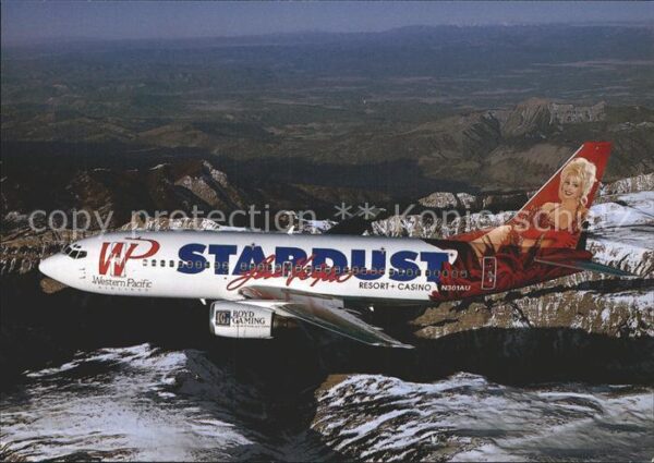 Flugzeuge Zivil Western Pacific Airlines Boeing 737-301