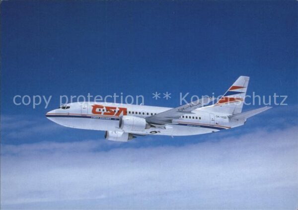 Flugzeuge Zivil CSA Boeing 737-500 OK-XGD
