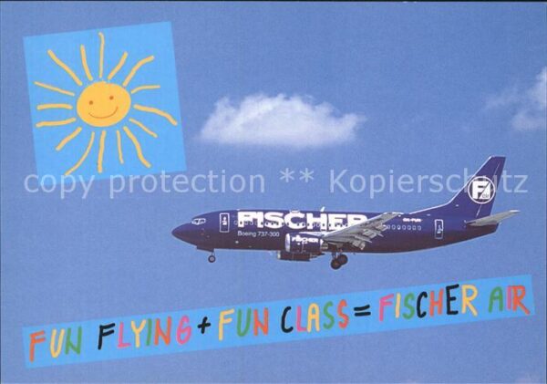 Flugzeuge Zivil Fischer Air Boeing 737-300