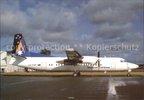 Flugzeuge Zivil Skywest Airlines Fokker F-27-050 VH-FNF