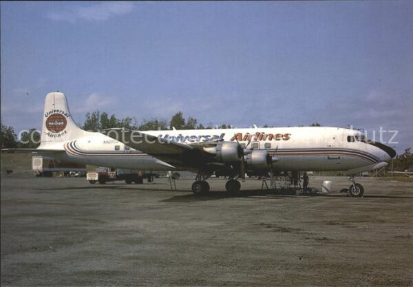 Flugzeuge Zivil Universal Airlines McDDouglas DC-6B N40