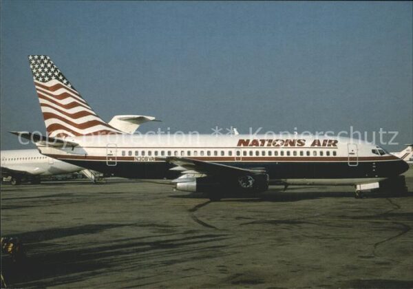 Flugzeuge Zivil Nations Air Boeing 737-247 N308VA c/n 1
