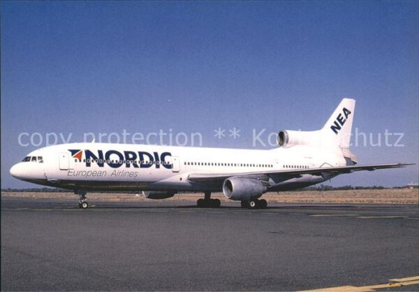 Flugzeuge Zivil NEA Nordic European Airlines Lockheed L