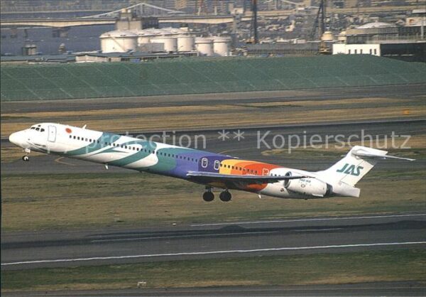 Flugzeuge Zivil JAS Japan Air System McDonnell Douglas