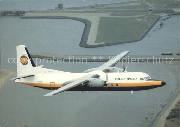 Flugzeuge Zivil East-West Airlines Fokker F27 Mk500 VH-