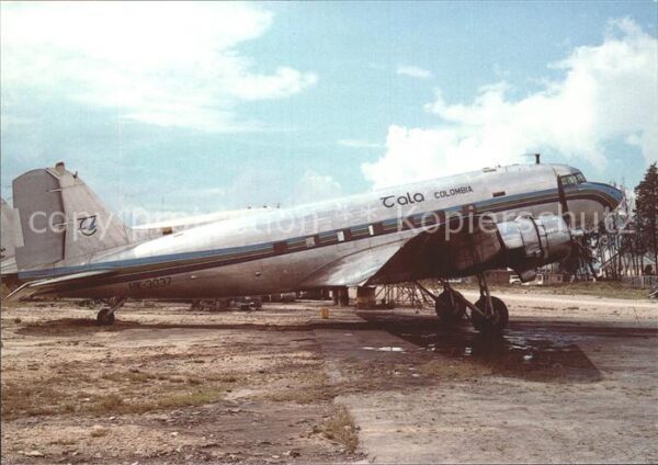 Flugzeuge Zivil Tala Colombia McDDouglas DC-3C HK-3037