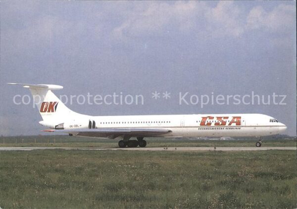 Flugzeuge Zivil CSA Czechoslovak Airlines Ilyushin IL-6