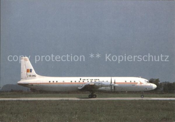 Flugzeuge Zivil Tarom Ilyushin IL-18V YR-IMG
