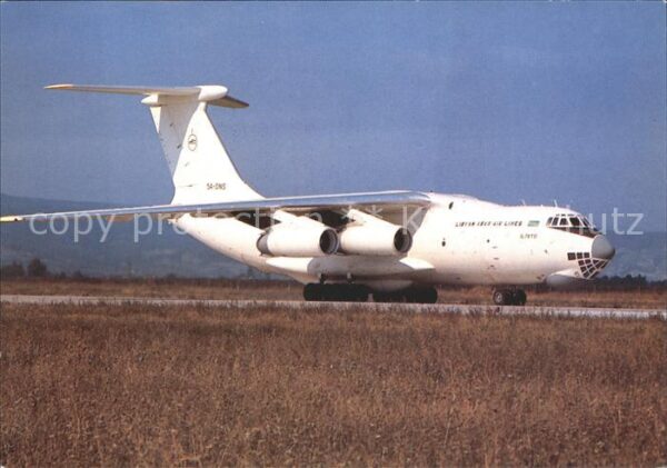 Flugzeuge Zivil Libyan Arab Airlines Ilyushin IL-76 TD
