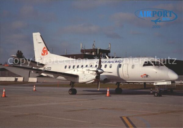 Flugzeuge Zivil CSA Czech Airlines Saab 340 OK-CCD