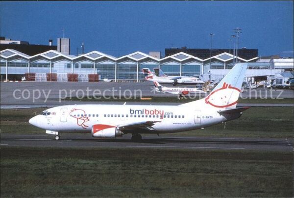 Flugzeuge Zivil BMI Baby Boeing 737-500 G-BVZH Birmingh