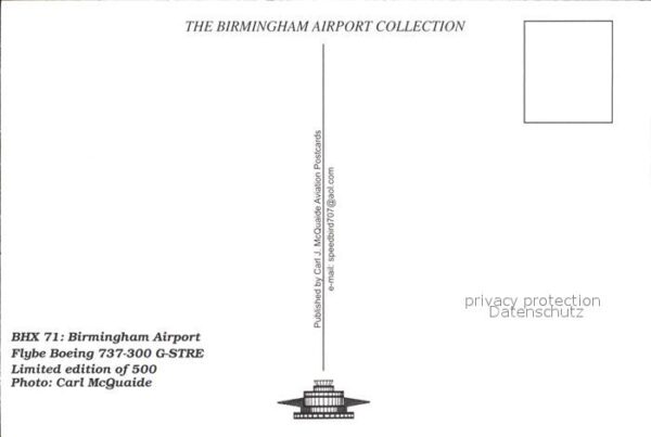 Flugzeuge Zivil Flybe Boeing 737-300 G-STRE Birmingham – Bild 2
