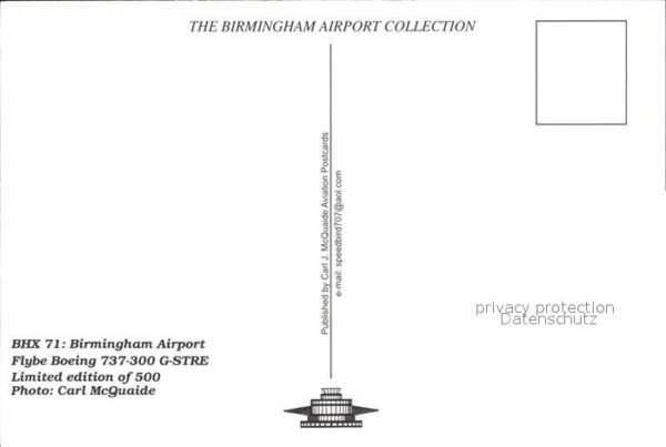 Flugzeuge Zivil Flybe Boeing 737-300 G-STRE Birmingham – Bild 2