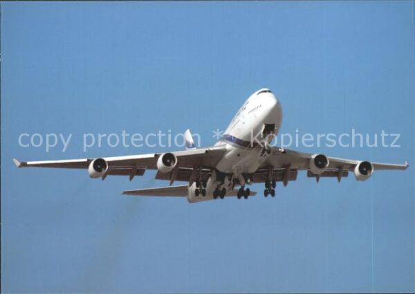 Flugzeuge Zivil EL AL Israel Airlines Boeing 747-458 Be
