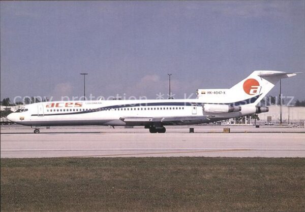 Flugzeuge Zivil ACES Colombia Boeing 727-212 HK-4047-X