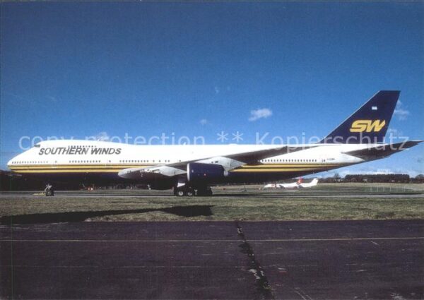 Flugzeuge Zivil Southern Winds Boeing 747-267B G-CCMA c