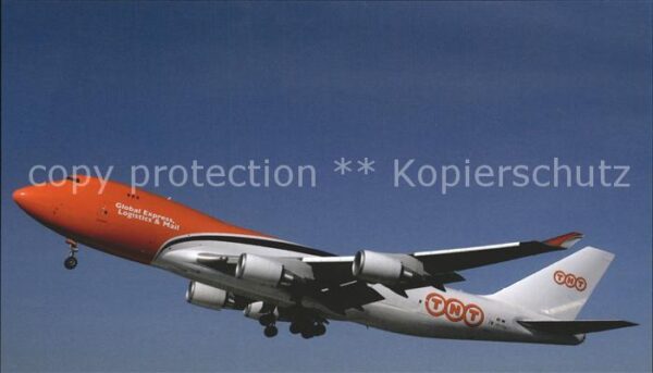 Flugzeuge Zivil TNT Boeing 747-4HA OO-THA Cn 35232