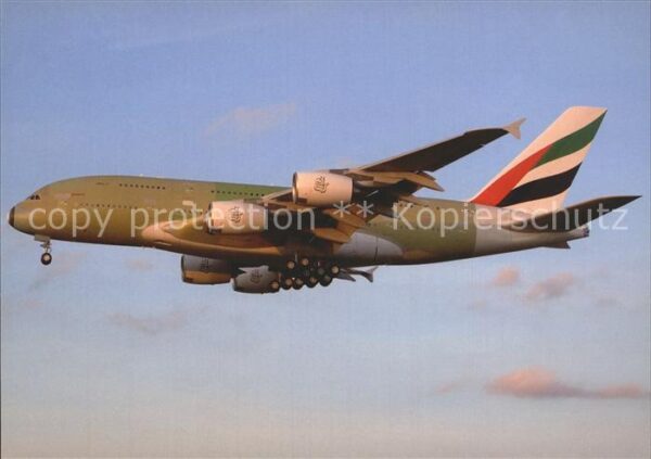 Flugzeuge Zivil Emirates Airlines Airbus A380-861 F-WWS