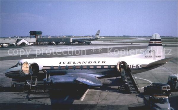 Flugzeuge Zivil Icelandair Vickers Viscount 759 TF-ISN