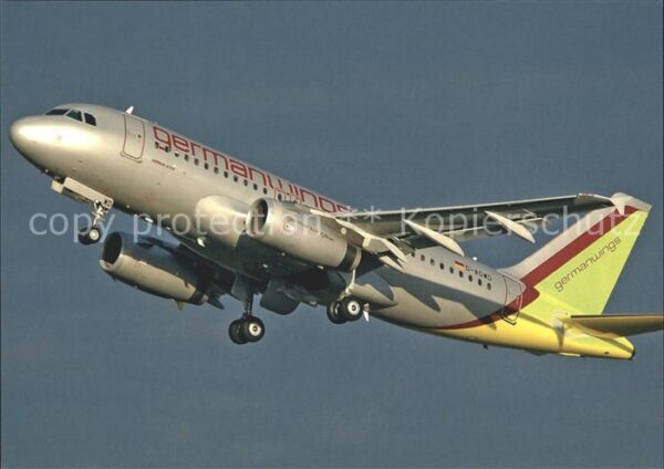 Flugzeuge Zivil German Wings A319-132 D-AGWD Cn 3011
