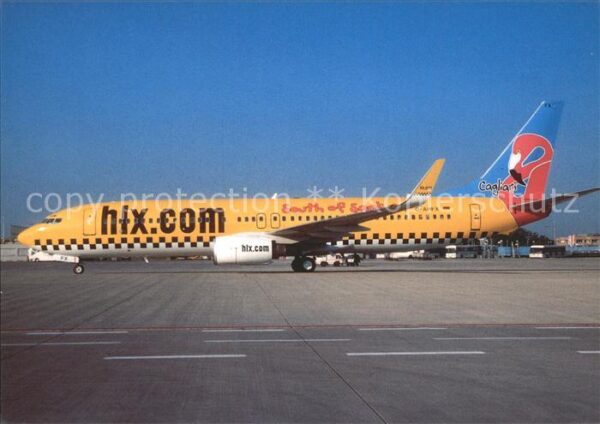 Flugzeuge Zivil Hapag-Lloyd Express Boeing 737-8K5 D-AH