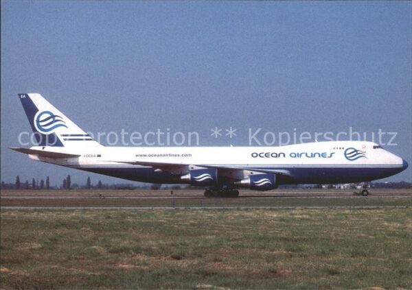 Flugzeuge Zivil Ocean Airlines Boeing 747-230F/SCD I-OC