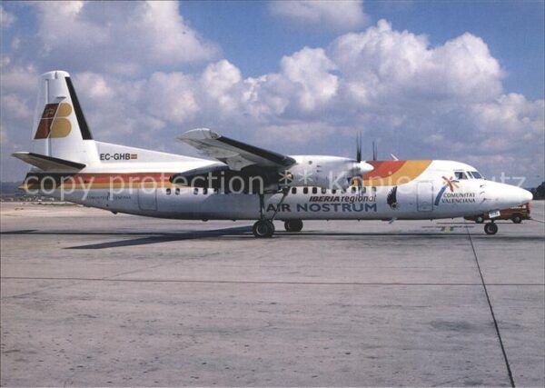 Flugzeuge Zivil Iberia Regional Fokker 50 EC-GHB c/n 20