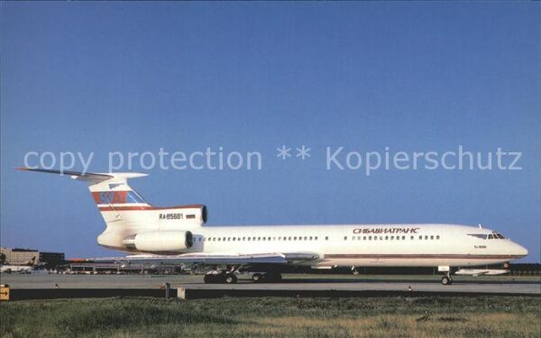 Flugzeuge Zivil Sibaviatrans TU-154M RA-85681 c/n 848