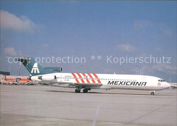 Flugzeuge Zivil Mexicana Boeing 727-264 XA-MEF c/n 2215