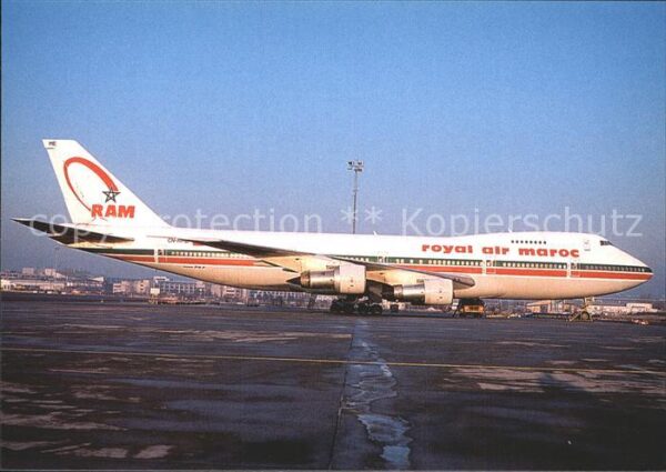 Flugzeuge Zivil Royal Air Maroc Boeing B-747-2B6B CN-RM