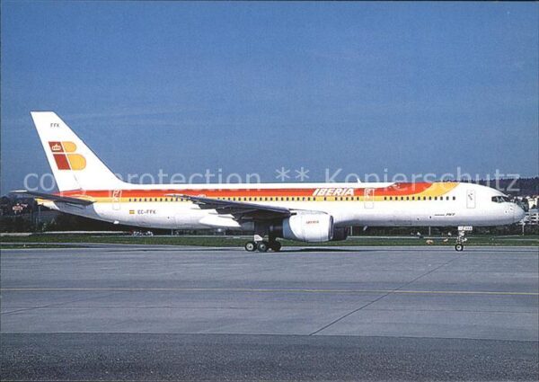 Flugzeuge Zivil Iberia Boeing 757-236 EC-FFK c/n 24122/