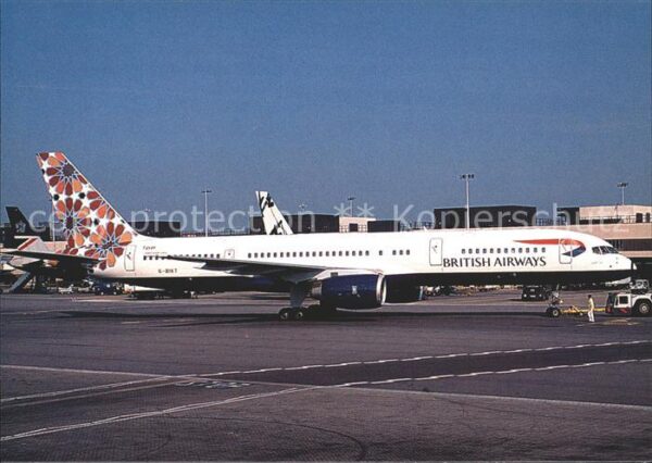 Flugzeuge Zivil British Airways Crossing bordes colours