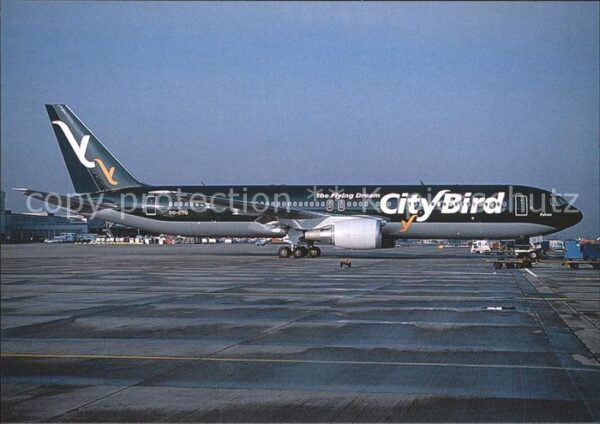 Flugzeuge Zivil City Bird Boeing 767-300 OO-CTQ