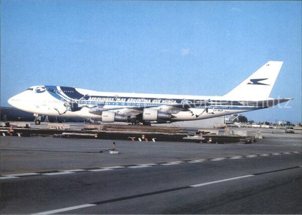 Flugzeuge Zivil Arerolineas Argentinas Soccer Worldcuo