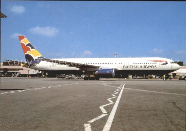 Flugzeuge Zivil British Airways Wings colours Boeing 76