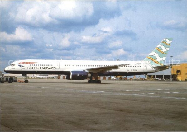 Flugzeuge Zivil British Airways Blue Pole colours Boein