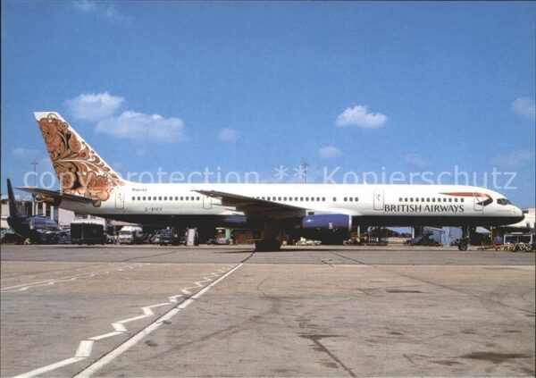 Flugzeuge Zivil British Airways Kudrina Semenov colours