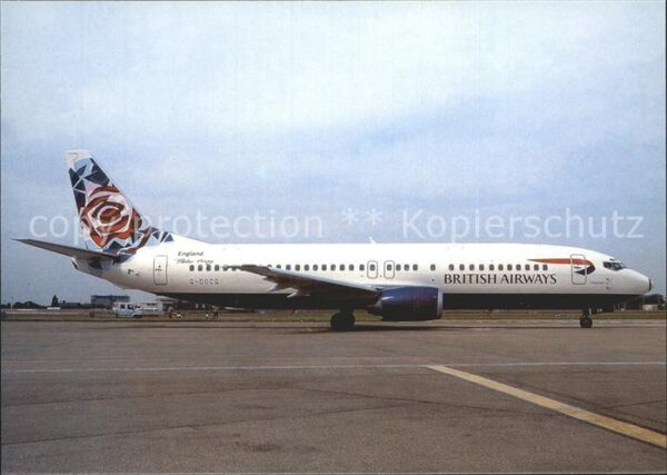 Flugzeuge Zivil British Airways Chelsey rose colours Bo