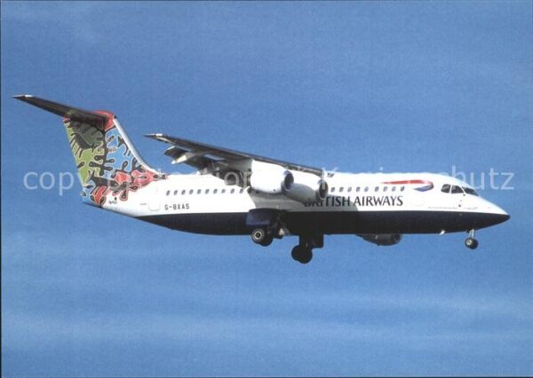 Flugzeuge Zivil British Airways Avro RJ100 Avroliner G-