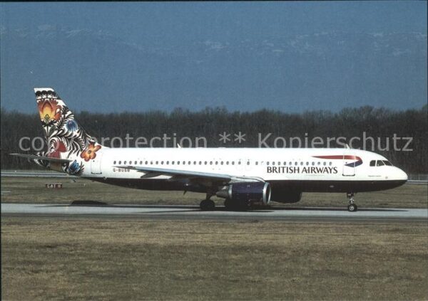 Flugzeuge Zivil British Airways Airbus Industrie A320-1